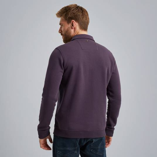 Pme Legend Sweatshirt mit Polokragen Begrenzt auf 3 Tage