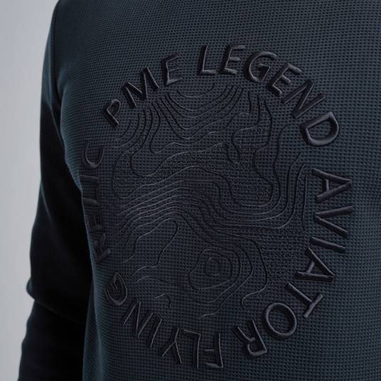 Pme Legend Sweatshirt mit Waffelstruktur Black Friday Preise