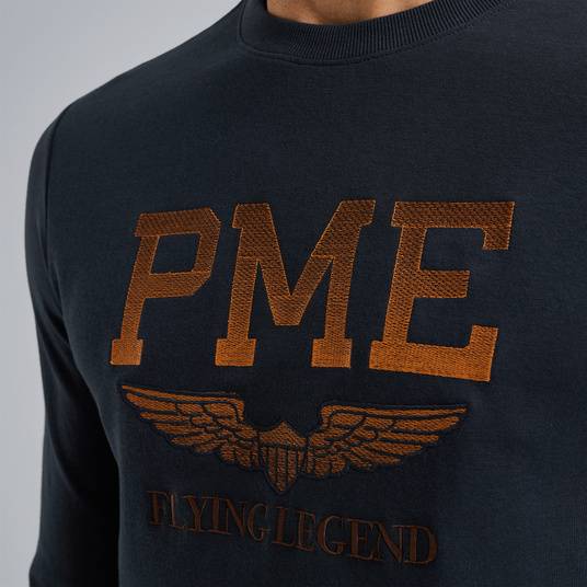 Pme Legend Sweatshirt aus Interlock-Sweatstoff Rabatte dieses Monats