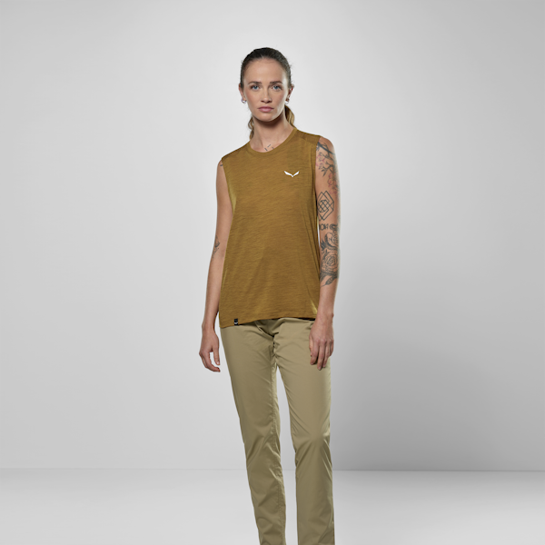 Salewa Eagle Minilogo Merino Tanktop Damen Saisonale Angebote