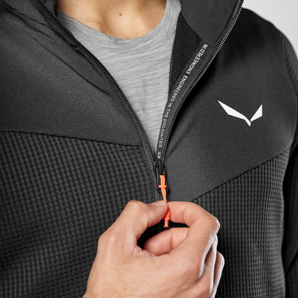 Salewa Puez Waffle Hybrid Polarlite Kapuzenjacke Herren Outlet
