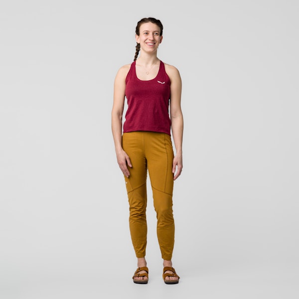 Salewa Lavaredo Hemp Cropped Tanktop Damen Kostenloser Versand
