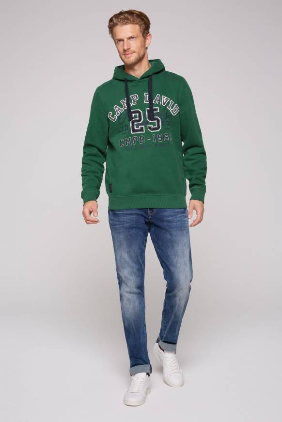 Soccx Hoodie mit Artwork im Retro-Style raw green Zeitlich begrenztes Angebot