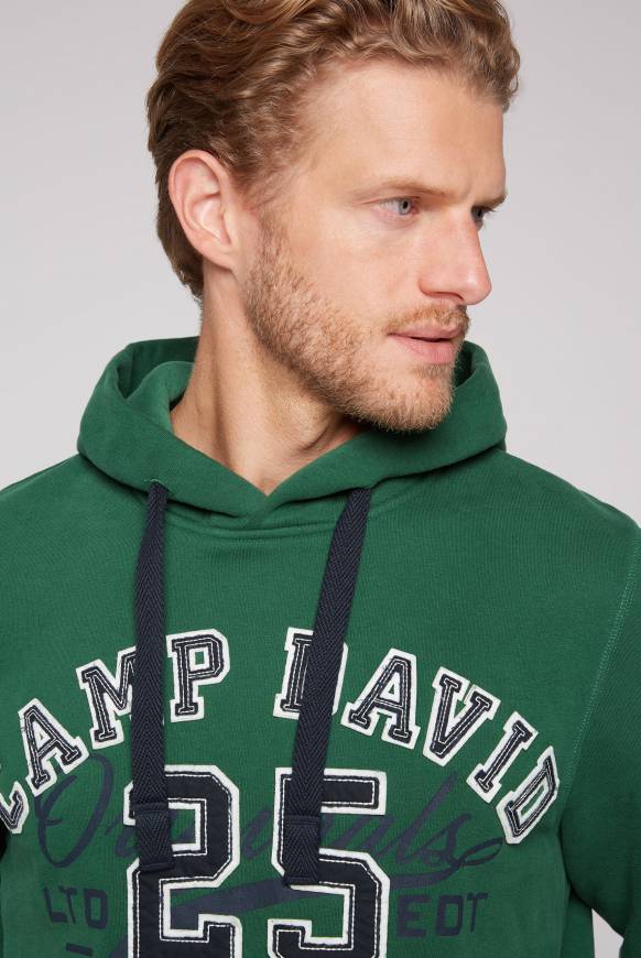 Soccx Hoodie mit Artwork im Retro-Style raw green Zeitlich begrenztes Angebot