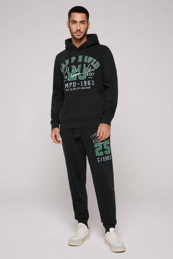 Soccx Hoodie mit Artwork im Retro-Style black Bestseller