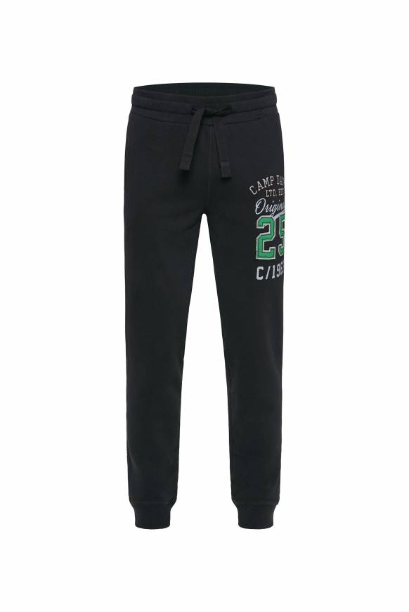 Soccx Jogginghose mit Retro-Artwork black Tägliche Deals