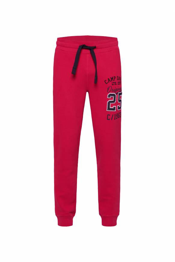 Soccx Jogginghose mit Retro-Artwork royal red Sonderangebote