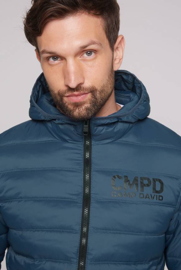 Soccx Leichte Steppjacke mit Kapuze blue haze Wochenangebot
