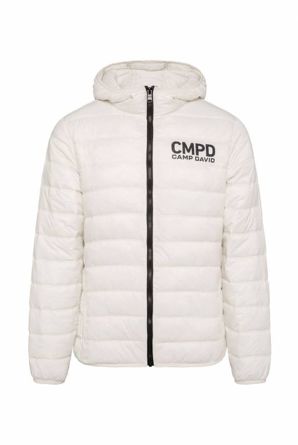 Soccx Leichte Steppjacke mit Kapuze kitt Letzte 3 Tage