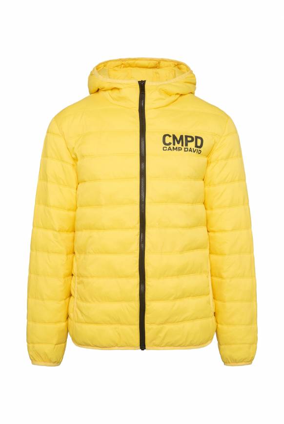 Soccx Leichte Steppjacke mit Kapuze industrial yellow JETZT KAUFEN