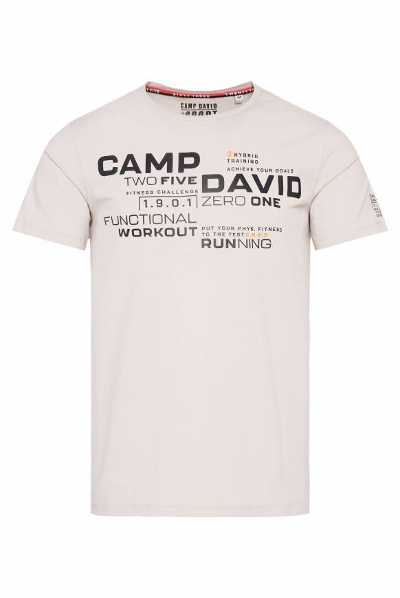 Soccx Sport-T-Shirt mit Artwork shell Begrenzte Freigabe