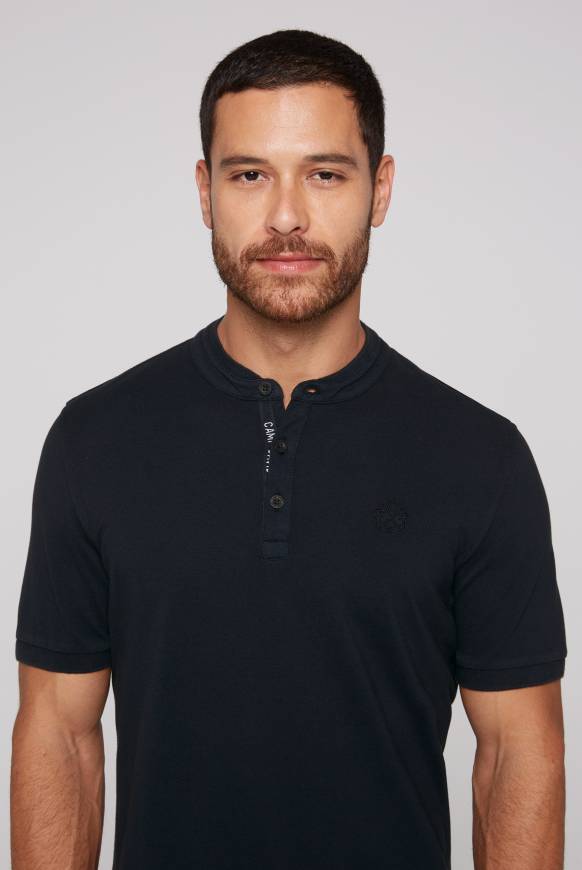 Soccx Henley-Shirt im Polo-Stil blue navy 2025