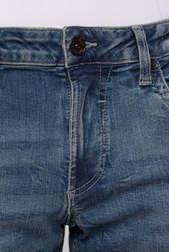 Soccx Jeans NI:CO Regular Fit dark blue printed Räumungsverkauf