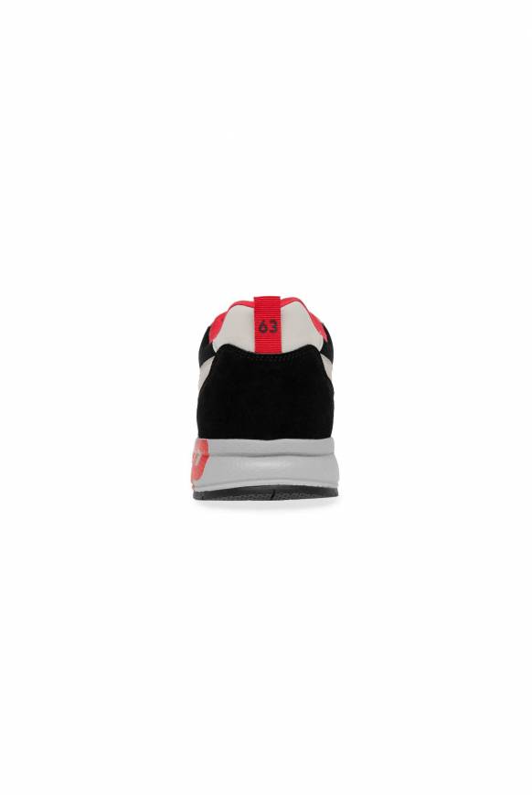 Soccx Power Sneaker im Materialmix mit XL-Logo black Vierteljährliche Förderung