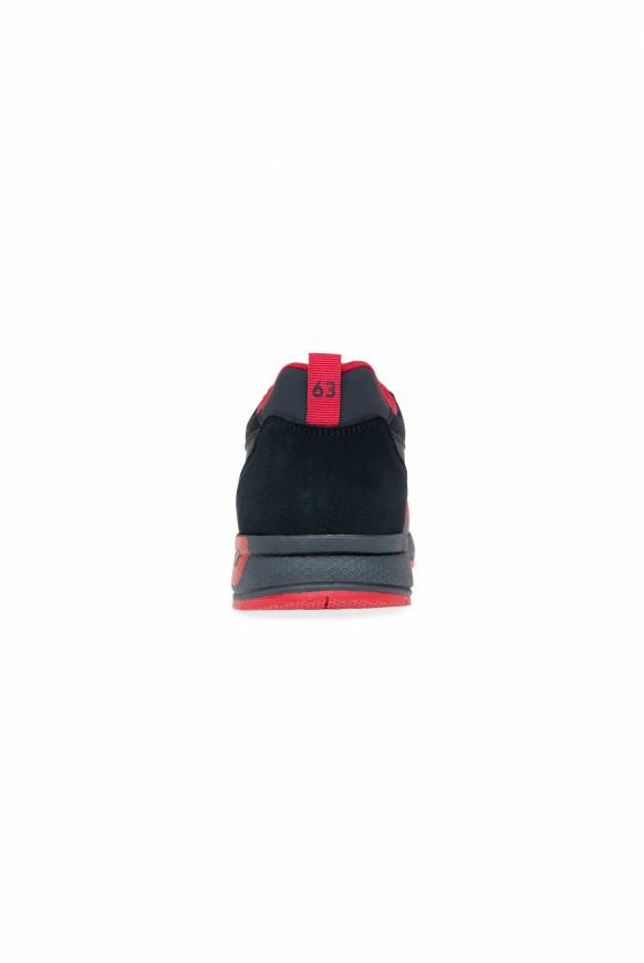 Soccx Power Sneaker im Materialmix mit XL-Logo navy / red Bis zu 55% Rabatt
