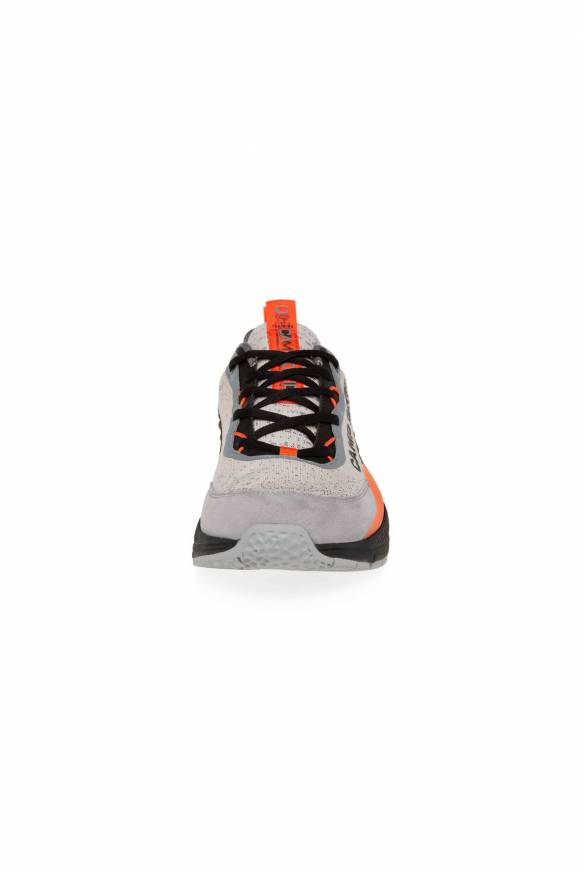 Soccx Premium Sneaker im Knit-Design mit 3D-Rubber-Elementen shell / black Nur noch ein Tag übrig