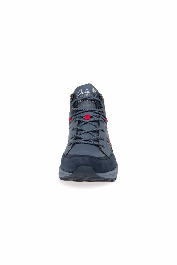 Soccx High Top Hiking Sneaker mit Logo Artworks nordic blue Super Rabatt