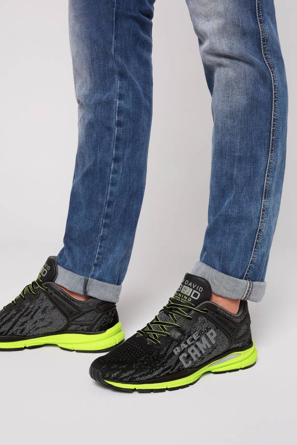 Soccx Running Sneaker mit Knit-Design und Rubber Logo black Kostenloser Versand international