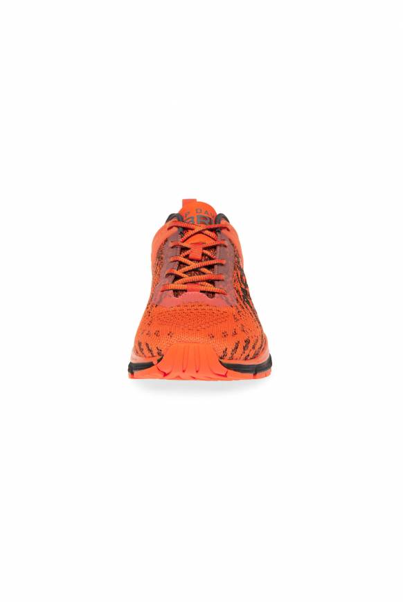 Soccx Running Sneaker mit Knit-Design und Rubber Logo signal orange Fabrikladen