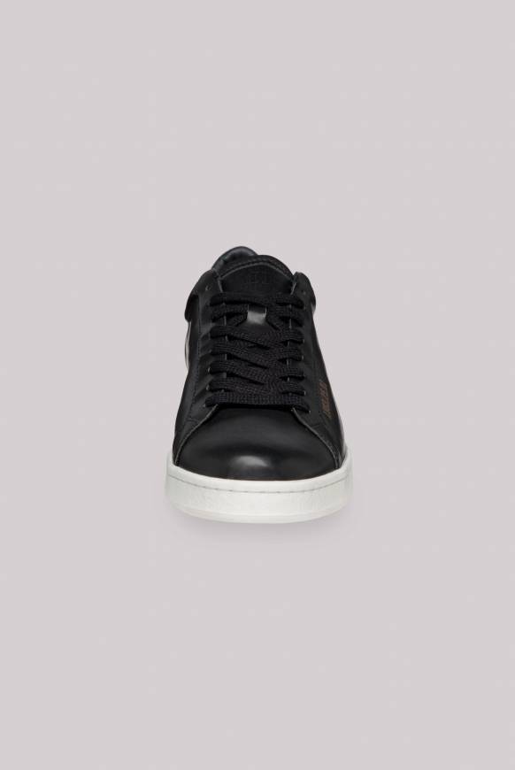 Soccx Sneaker aus Leder mit Logo Prints black Im Verkauf