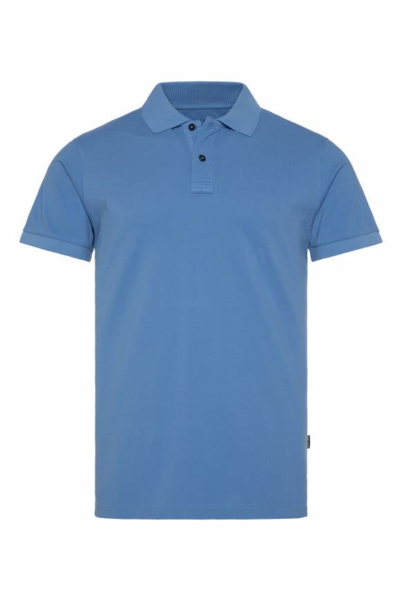 Soccx Basic Pikee-Polo mit Trikotkragen sky blue Limitierter Zeitrabatt