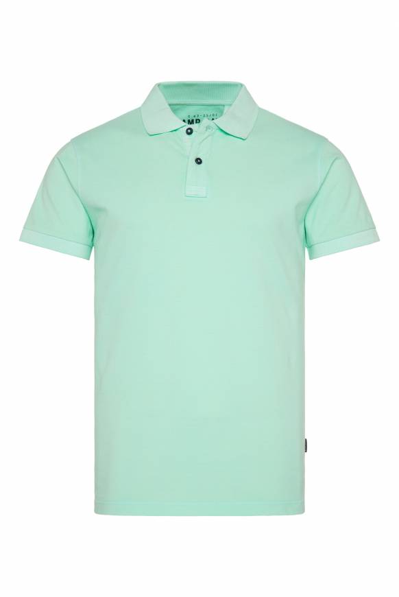 Soccx Basic Pikee-Polo mit Trikotkragen sun aqua Günstig kaufen