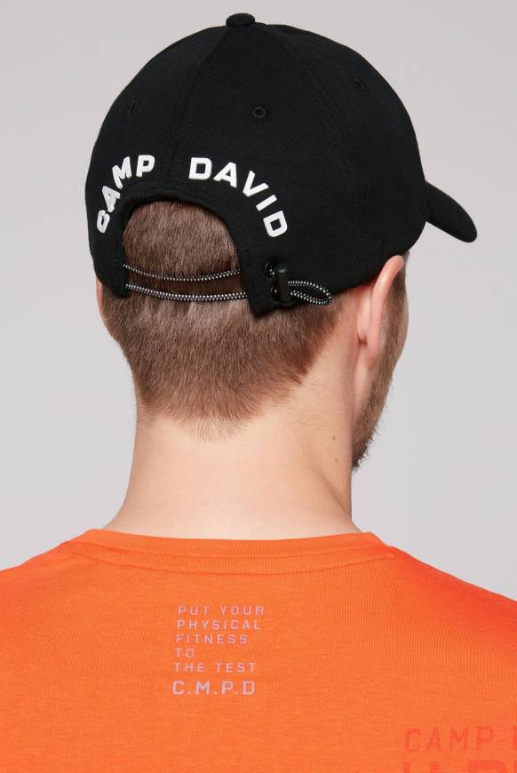 Soccx Base Cap mit Rubber Prints black JETZT KAUFEN