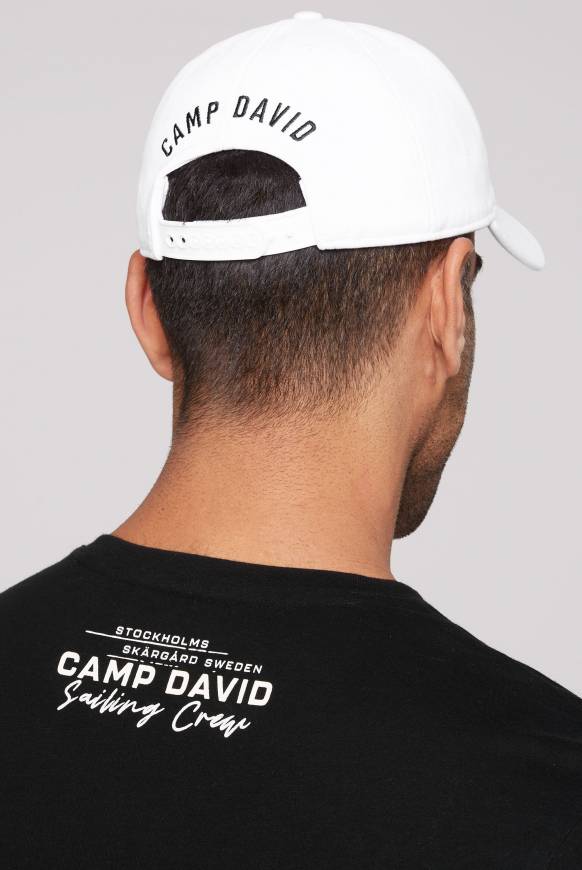 Soccx Base Cap mit 3D-Stickerei opticwhite Bis zu 60% Rabatt