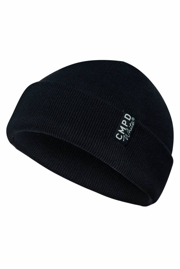 Soccx Strickmütze mit Umschlag blue navy Clearance-Verkauf