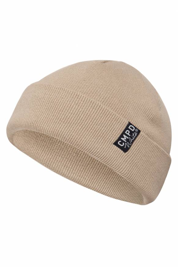 Soccx Strickmütze mit Umschlag tan Kostenloser Versand international