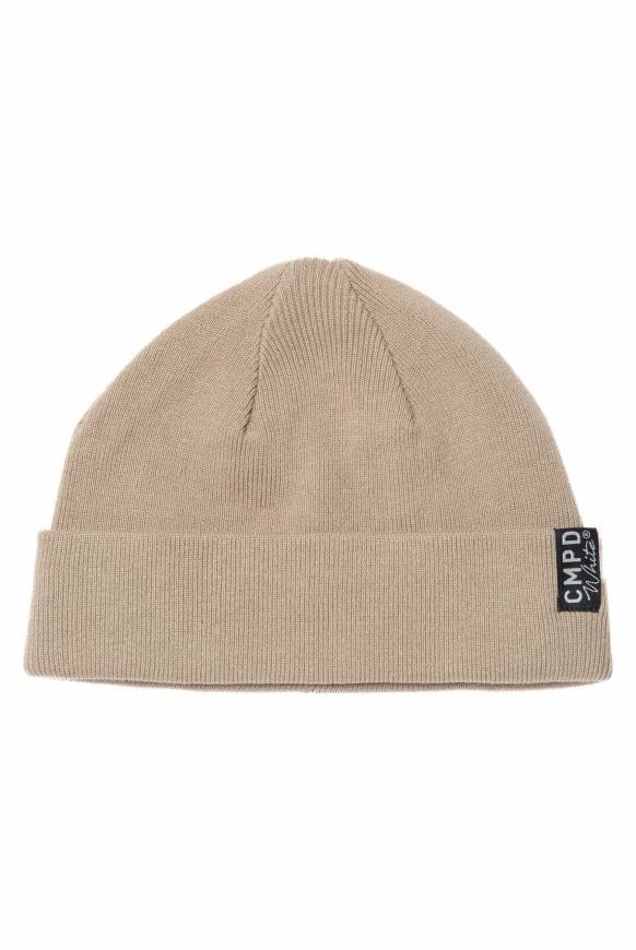 Soccx Strickmütze mit Umschlag tan Kostenloser Versand international