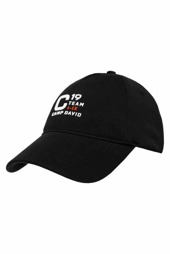 Soccx Base Cap mit Rubber Prints black Fabrikladen