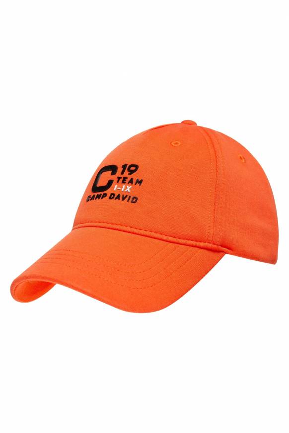 Soccx Base Cap mit Rubber Prints signal orange Speichern exportieren