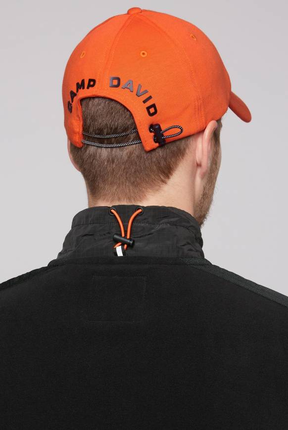 Soccx Base Cap mit Rubber Prints signal orange Speichern exportieren