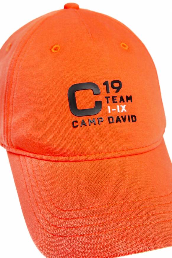Soccx Base Cap mit Rubber Prints signal orange Speichern exportieren