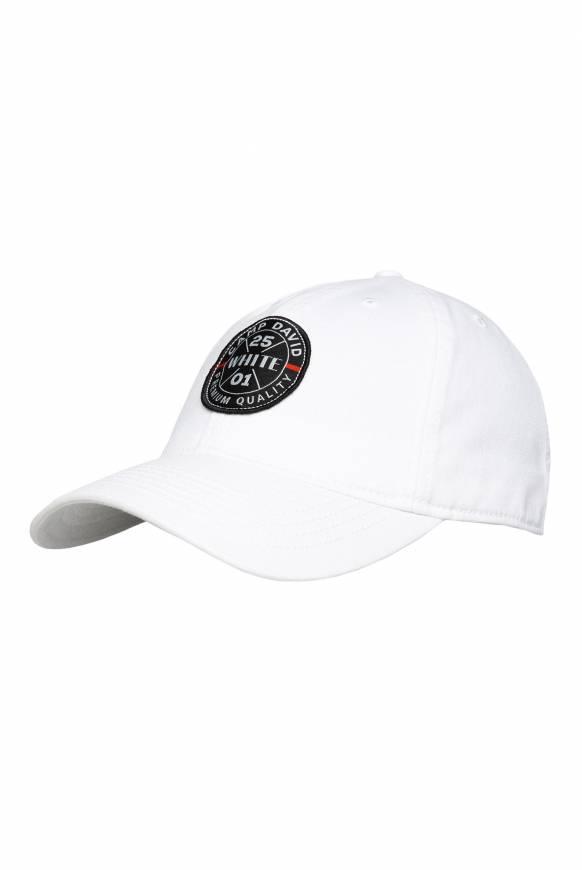 Soccx Base Cap mit Label Patch opticwhite Online