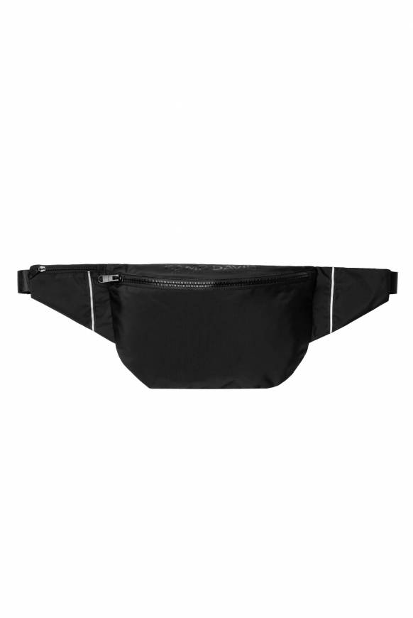 Soccx Große Gürteltasche mit Logo Print black Outlet