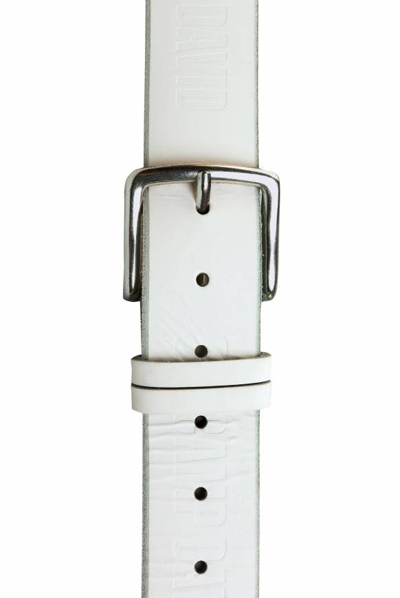 Soccx Gürtel mit Used-Optik white Fabrikverkauf