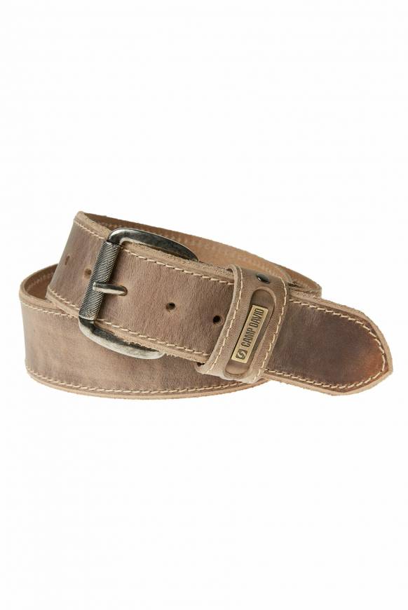 Soccx Ledergürtel beige Limitierter Zeitrabatt