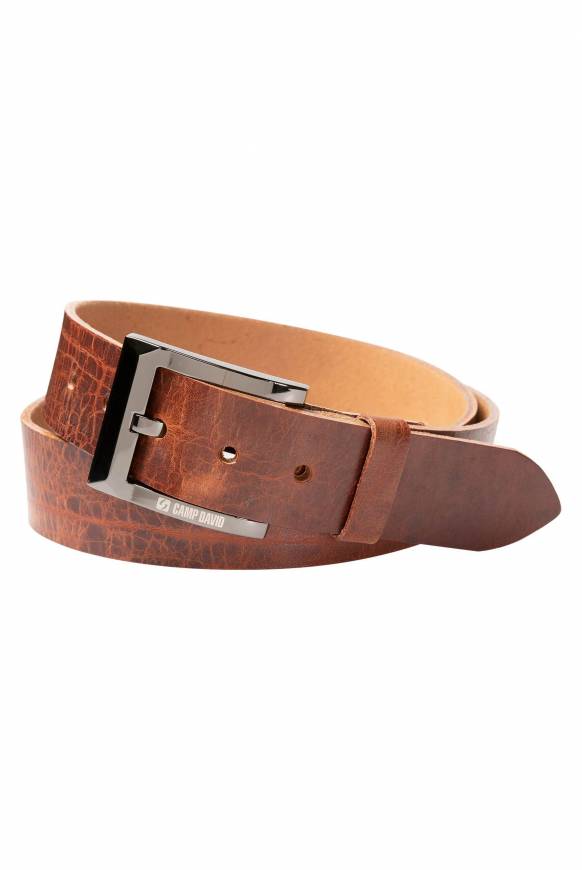 Soccx Gürtel mit Dornschließe brown Fabrik Onlineshop