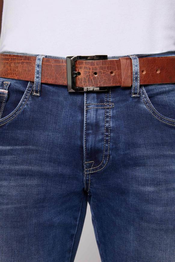 Soccx Gürtel mit Dornschließe brown Fabrik Onlineshop
