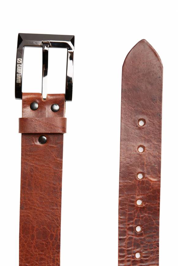 Soccx Gürtel mit Dornschließe brown Fabrik Onlineshop