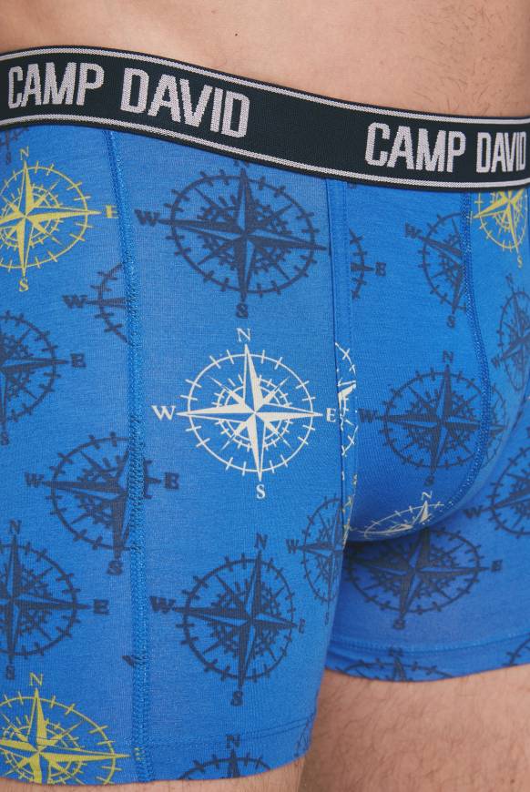 Soccx Boxershorts mit All Over Print, 2er-Pack electric blue / red Vatertagsangebot