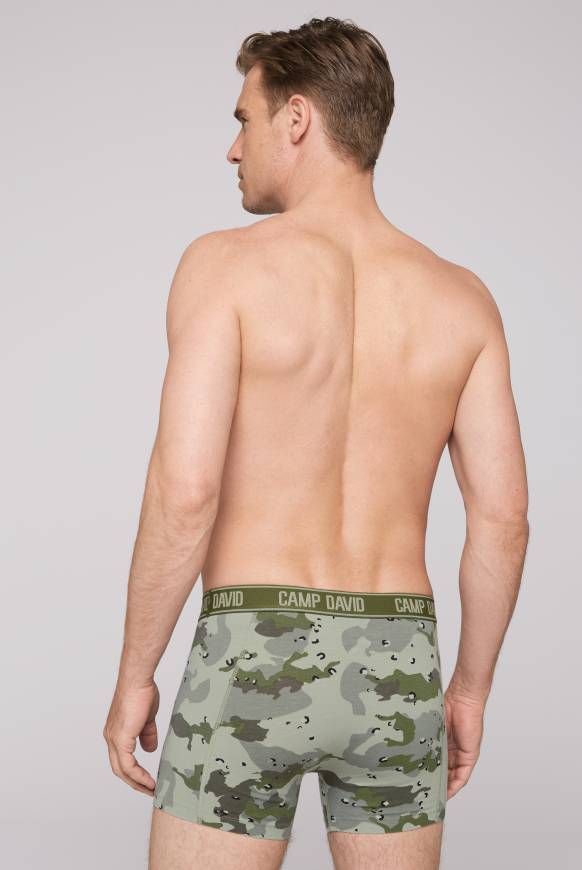 Soccx Boxershorts mit All Over Print, 2er-Pack desert / light khaki Valentinstagsangebot