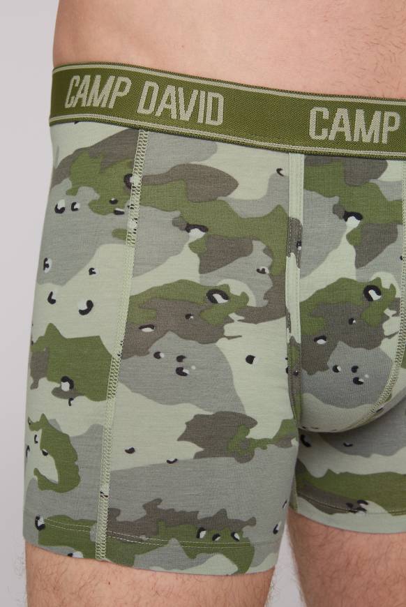 Soccx Boxershorts mit All Over Print, 2er-Pack desert / light khaki Valentinstagsangebot