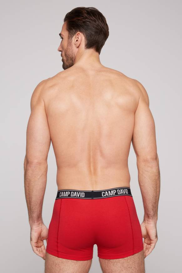 Soccx Boxershorts mit Logo-Bund, 2er-Pack red / navy Neueste Mode