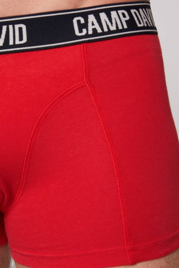 Soccx Boxershorts mit Logo-Bund, 2er-Pack red / navy Neueste Mode
