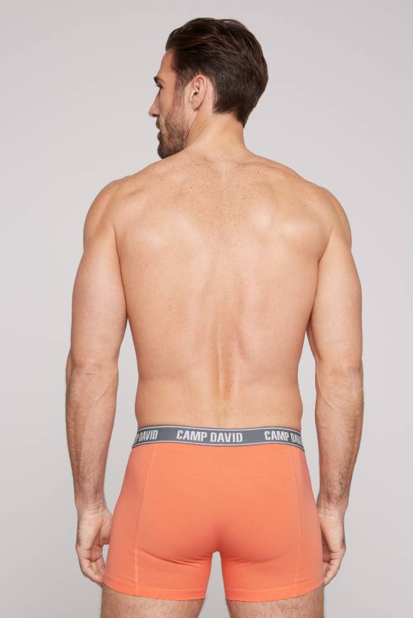 Soccx Boxershorts mit Logo-Bund sunset neon Räumungsverkauf