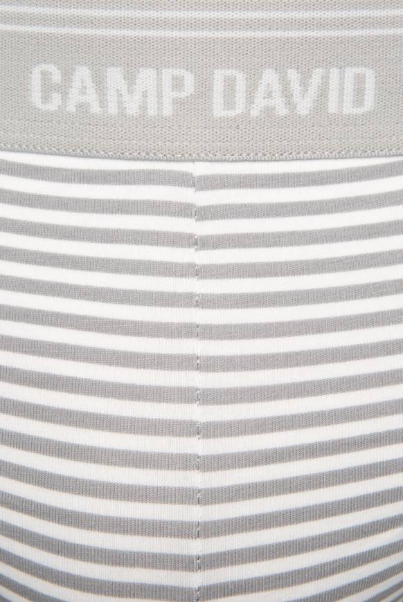 Soccx Slip mit Streifen opticwhite / grey S Sonderangebote