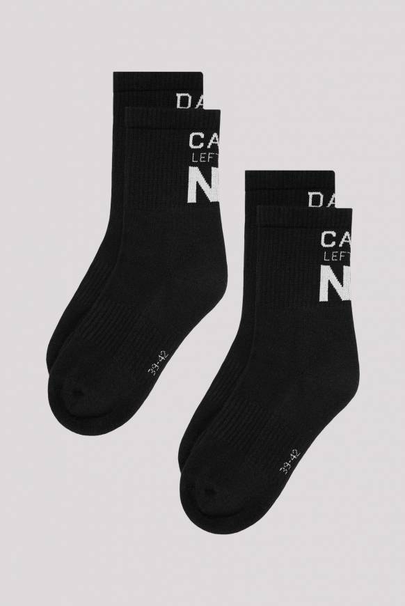 Soccx Tennissocken im Doppelpack black Kostenlose Rückgabe